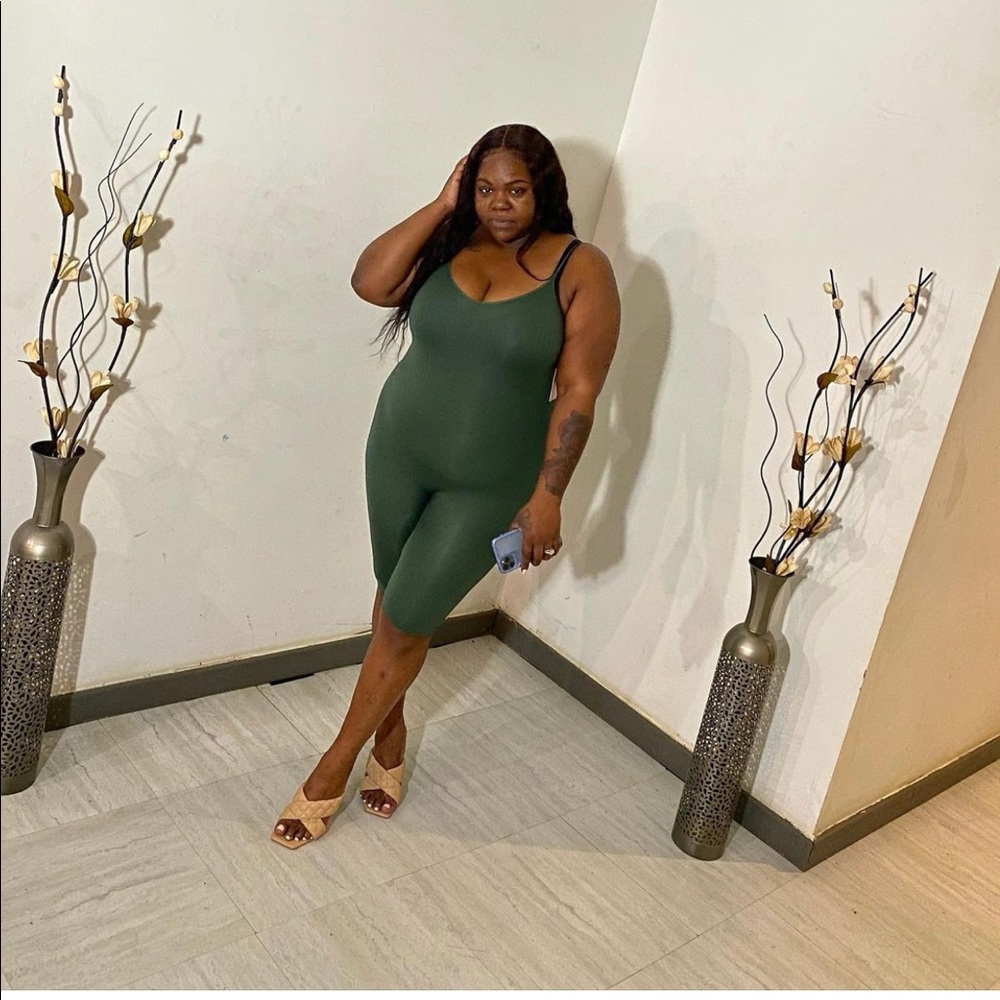 Spandex body suit